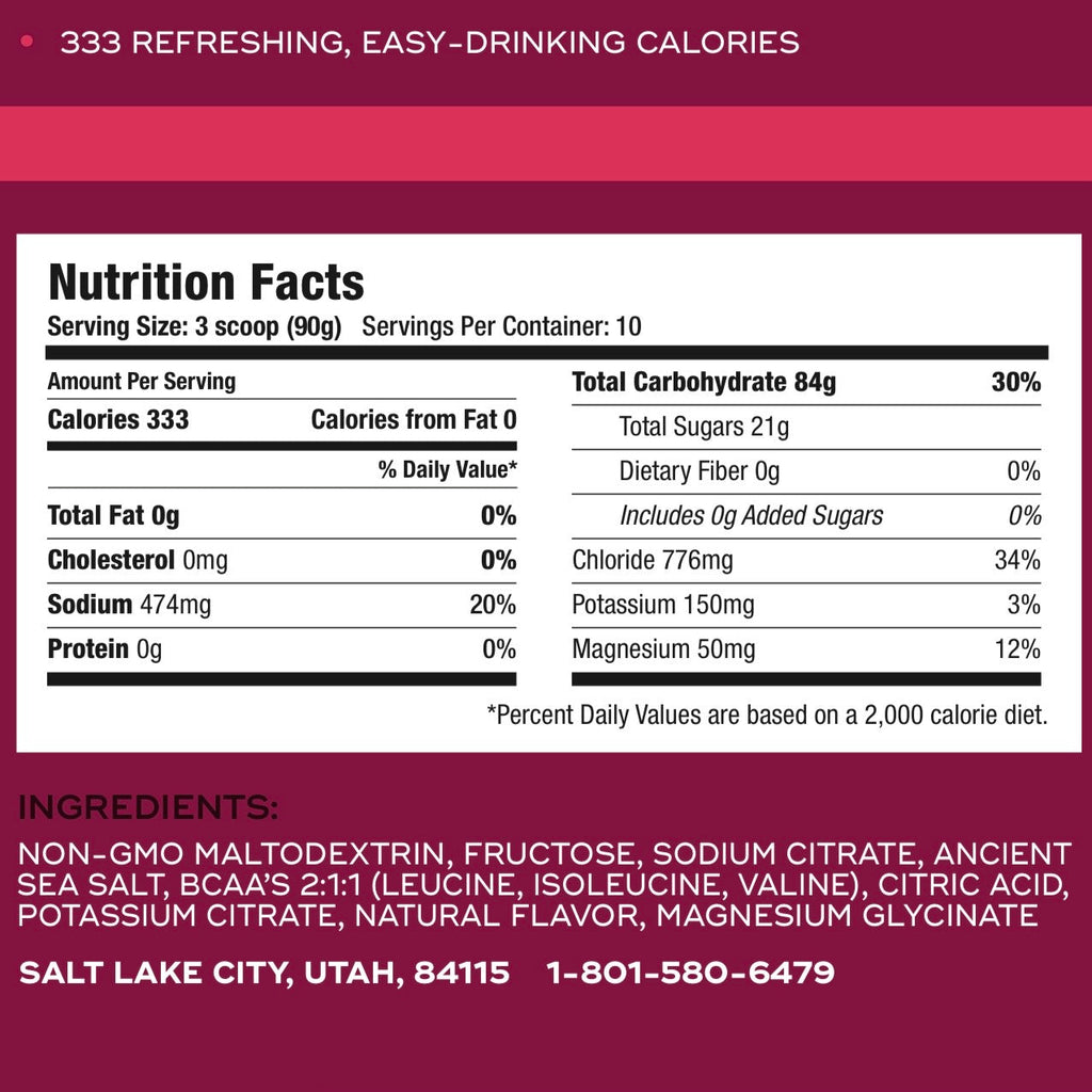 333 - Half Evil High-Carb Endurance Fuel